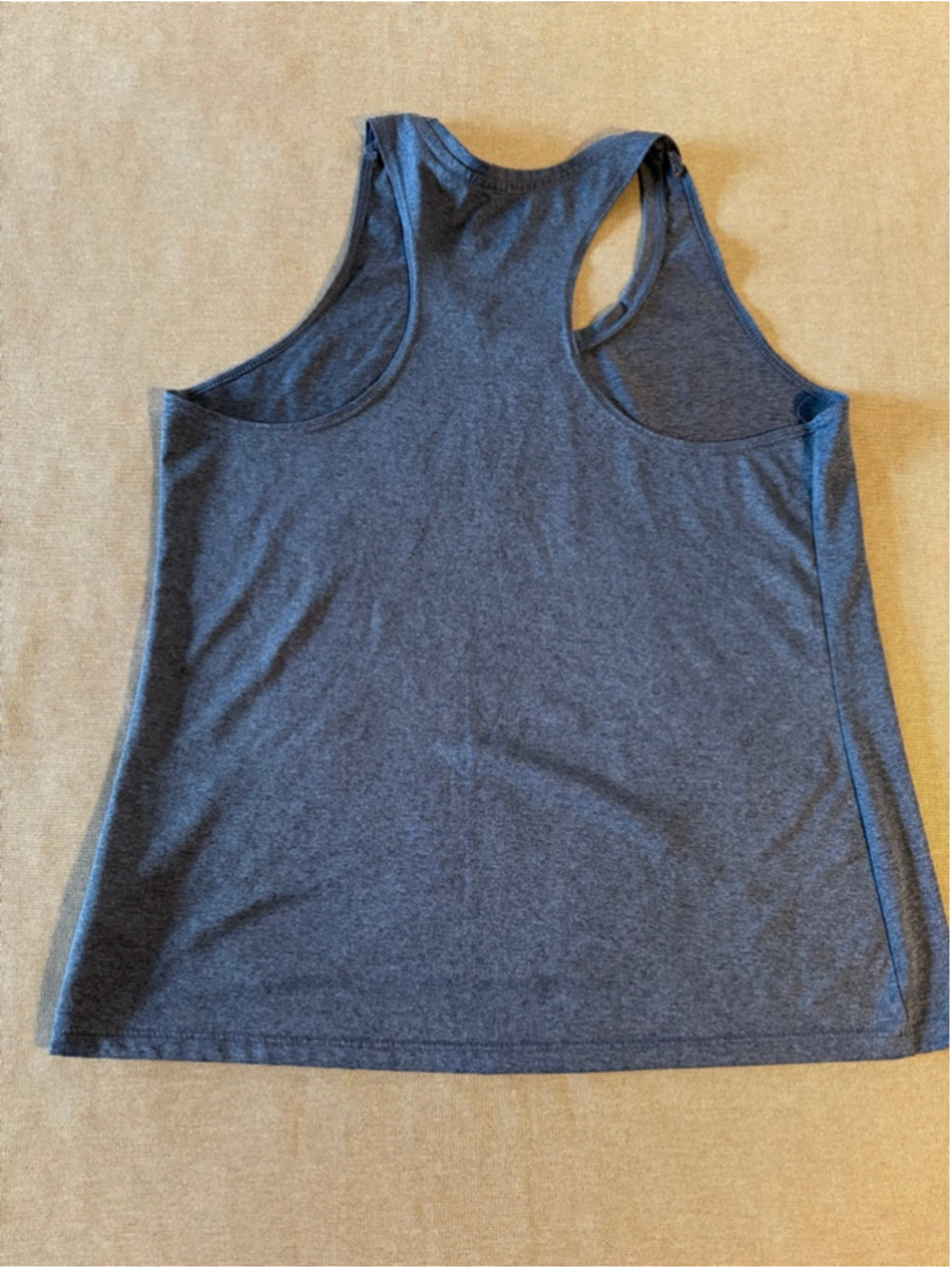 women's athletic racerback tank tops Athletic Works blue and copper size M - Picture 7 of 9